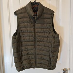 Hawke & Co Olive Puffer Vest